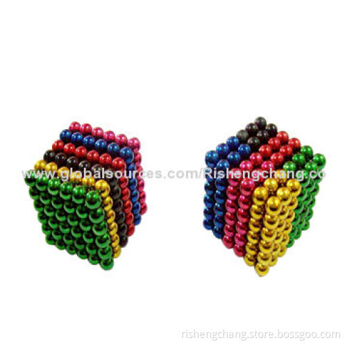 NdFeB magnetic pearl cup with N35 D3.5, we can make magnets according to customers' requirments